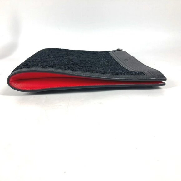 Christian Louboutin SKY Sky Sequins 2WAY Bag Clutch Bag Crossbody Shoulder Bag - Picture 5 of 16